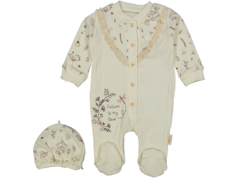 KIZ 3/6 AY KAMUELA DANTELLİ ÇİÇEKLİ PATİKLİ TULUM