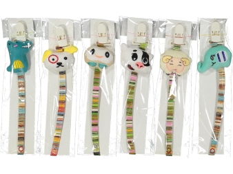 UNISEX PELUŞ OYUNCAKLI EMZİK TUTUCU