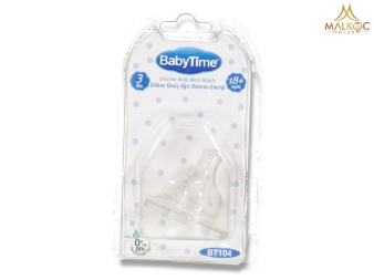 BEBE SİLİKON GENİŞ AĞIZ BİBERON EMZİĞİ NO 3