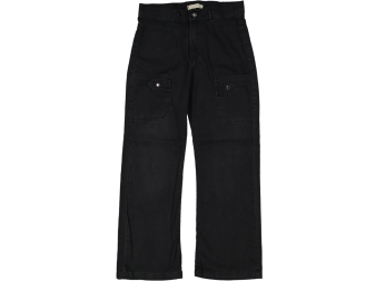 KIZ 12/16 YAŞ KARE CEPLİ ÇITÇITLI KOT PANTOLON 