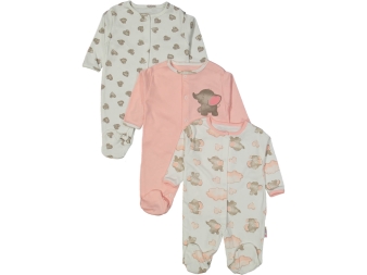 KIZ 3/9 AY ÇITÇITLI KALPLİ FİLLİ TULUM