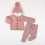 UNISEX 3/9 AY TRİKO VELSOFTLU 2Lİ TAKIM