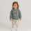 KIZ 6/18 AY GİRLS BEAR FLOWERS TAKIM