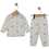 UNISEX 1/3 YAŞ ÇITÇITLI PİJAMA DEAR BER TAKIM