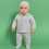 UNISEX 3/9 AY ORTADAN DUGMELİ TAKİM